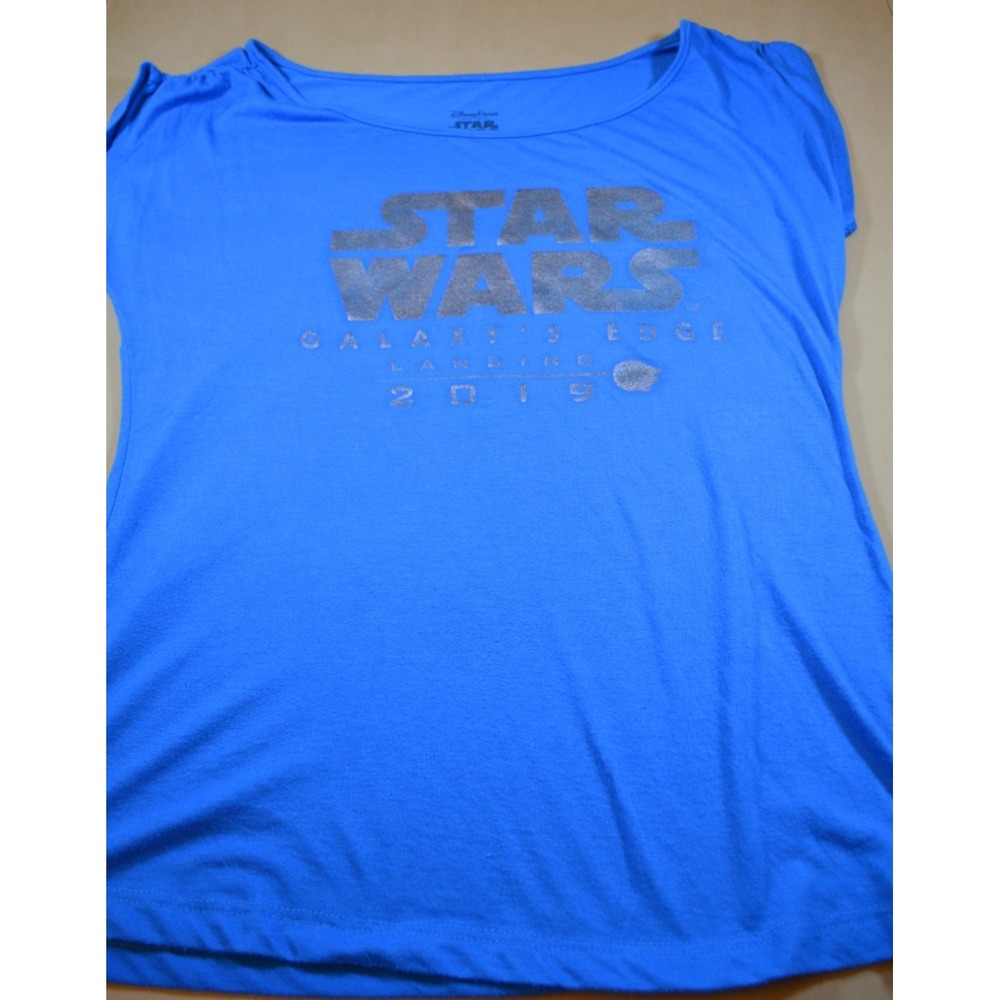 Disney Womens Star Wars Galaxys Edge T-Shirt Sz (S) Pre-Launch Landing 2019 1200
